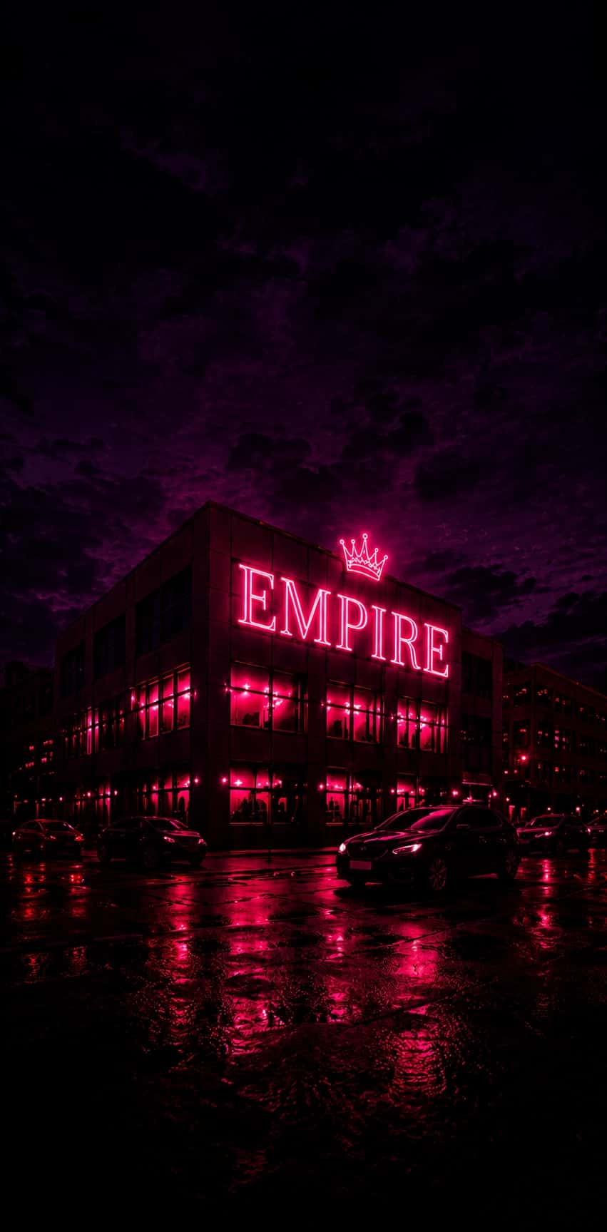 Empire Escorts office-managed outcall agency in Sheffield lit up at night